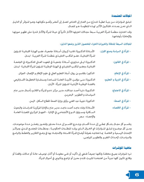 ملف:الدليل لقياس تطور وضع المرأة في المنطقة العربية.pdf