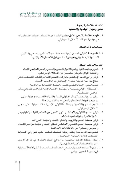 ملف:وثيقة الإطار الوطني الاستراتيجي لقرار مجلس الأمن 1325 فلسطين.pdf