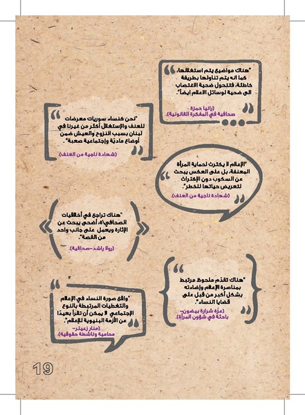 ملف:وثيقة عمل حول التغطية الإعلامية لقضايا العنف القائم على النوع الإجتماعي.pdf