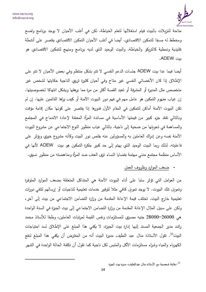 ملف:إشكاليات البيوت الآمنة للنساء نظرة للدراسات النسوية.pdf