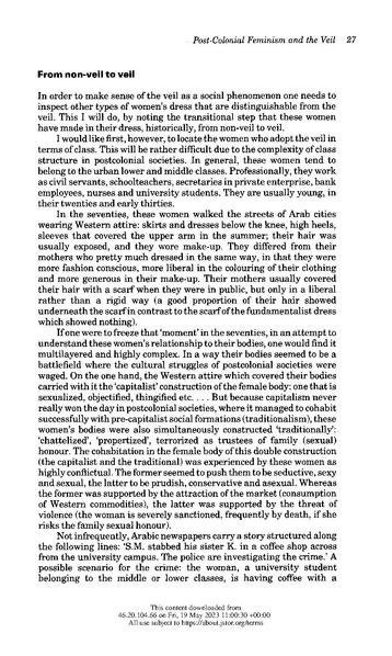 ملف:Post-Colonial Feminism and the Veil - Thinking the Difference.pdf