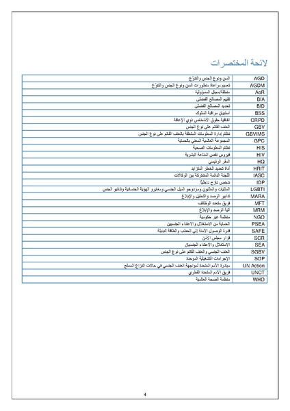 ملف:الإجراءت الخاصة بمواجهة العنف القائم على اساس الجنس UNHCR.pdf