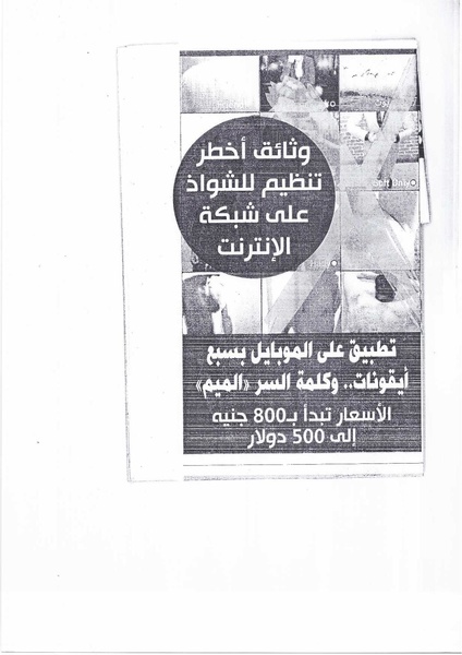 ملف:تقرير -وثائق اخطر تنظيم للشواذ علي شبكة الانترنت .pdf