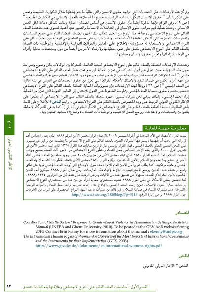 ملف:تنسيق تداخلات العنف القائم على النوع الاجتماعي في الأوضاع الإنسانية.pdf