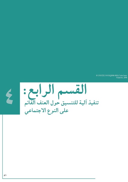 ملف:تنسيق تداخلات العنف القائم على النوع الاجتماعي في الأوضاع الإنسانية.pdf