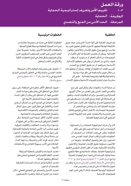 ملف:ضوابط التدخل في العنف المبني على الجنس في الحالات الإنسانية .pdf