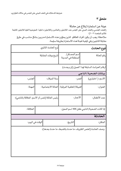 ملف:ضوابط التدخل في العنف المبني على الجنس في الحالات الإنسانية .pdf