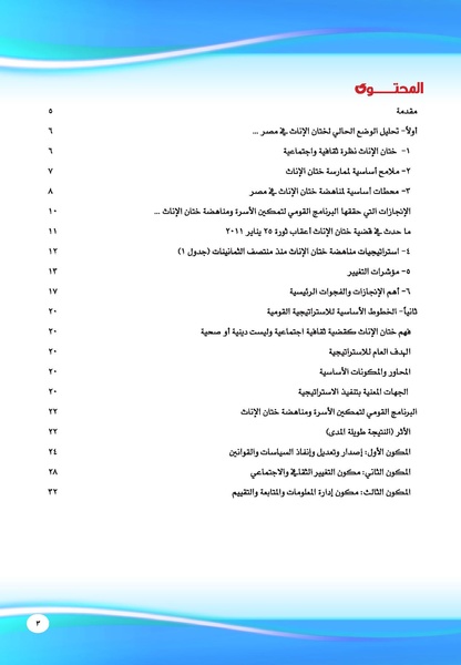 ملف:الاستراتيجية القومية لمناهضة ختان الإناث في مصر 2016 - 2020.pdf