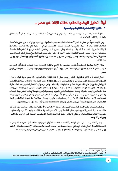ملف:الاستراتيجية القومية لمناهضة ختان الإناث في مصر 2016 - 2020.pdf