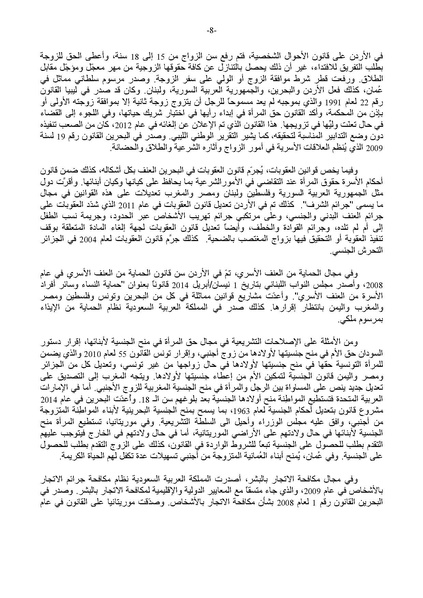 ملف:التقرير العربي الموحد حول تنفيذ منهاج عمل بيجين بعد عشرين عامًا.pdf