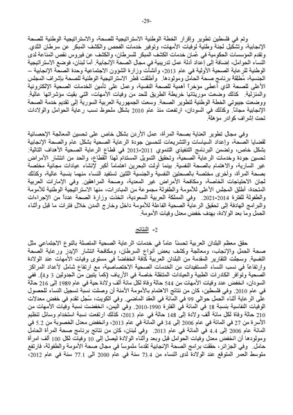 ملف:التقرير العربي الموحد حول تنفيذ منهاج عمل بيجين بعد عشرين عامًا.pdf