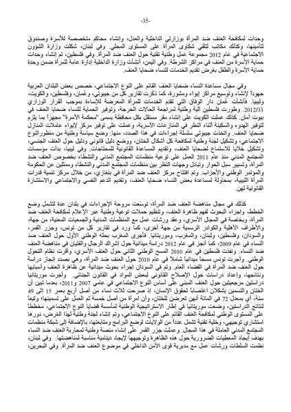 ملف:التقرير العربي الموحد حول تنفيذ منهاج عمل بيجين بعد عشرين عامًا.pdf