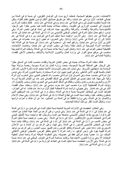 ملف:التقرير العربي الموحد حول تنفيذ منهاج عمل بيجين بعد عشرين عامًا.pdf