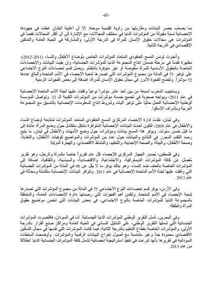 ملف:التقرير العربي الموحد حول تنفيذ منهاج عمل بيجين بعد عشرين عامًا.pdf